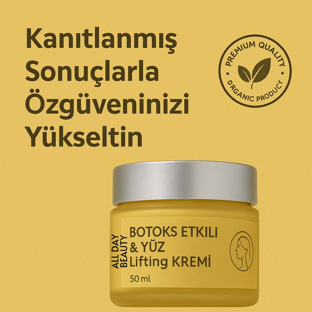 Botoks Etkili Yüz Lifting Kremi(50ml)