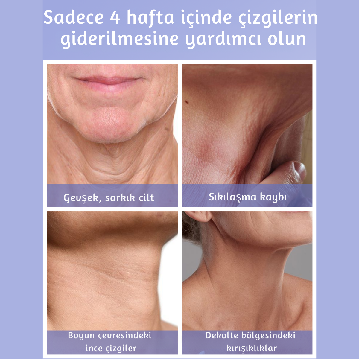 Sıkılaştırıcı ve Toparlayıcı Boyun Kremi (50ml)
