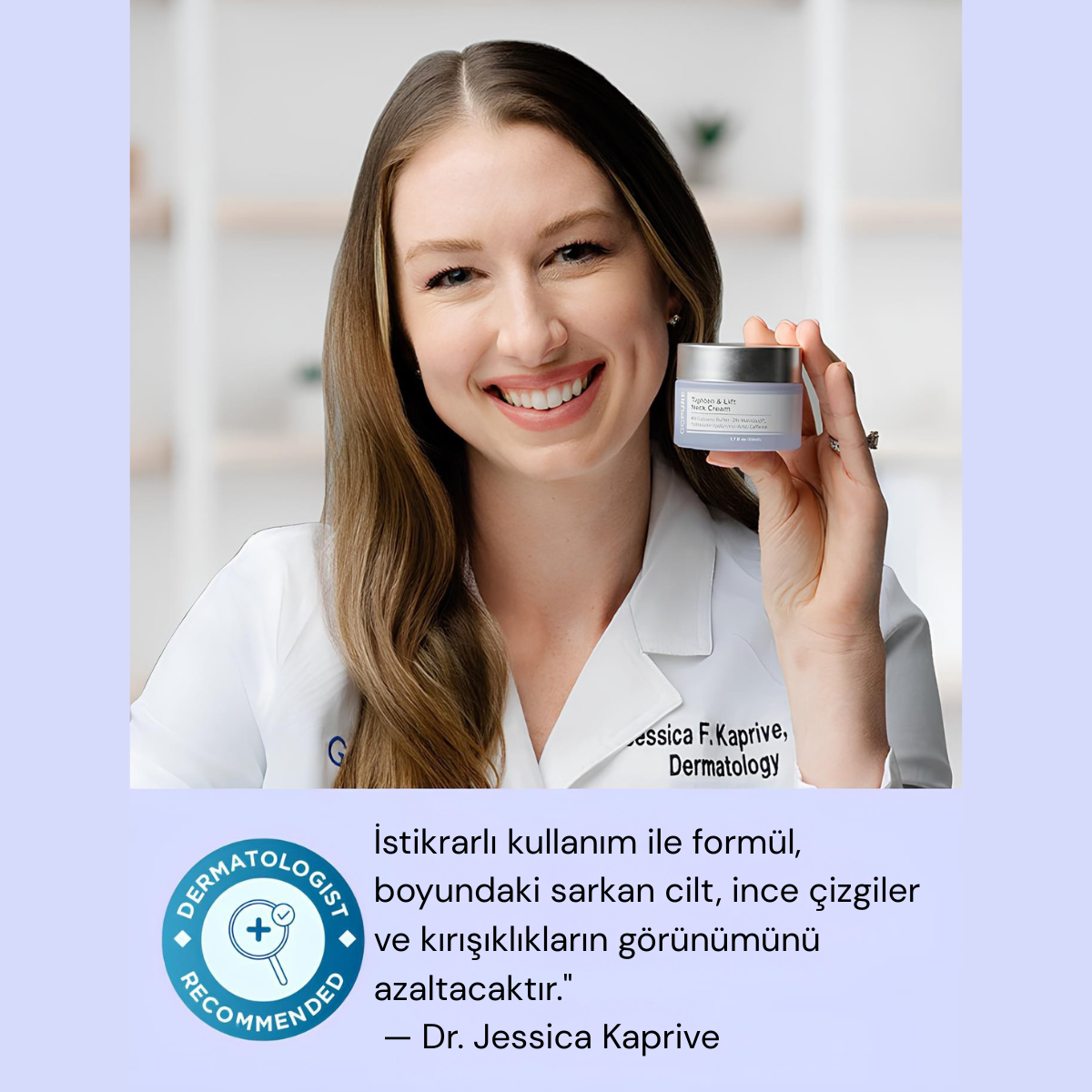 Sıkılaştırıcı ve Toparlayıcı Boyun Kremi (50ml)