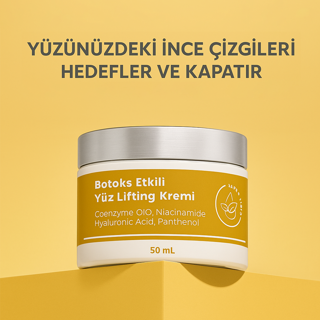Botoks Etkili Yüz Lifting Kremi(50ml)